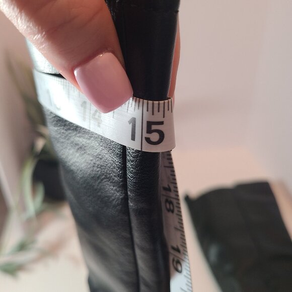 DV by Dolce Vita Black Wedge Platform Lug Sole Boots – Size 7.5 - Picture 14 of 15